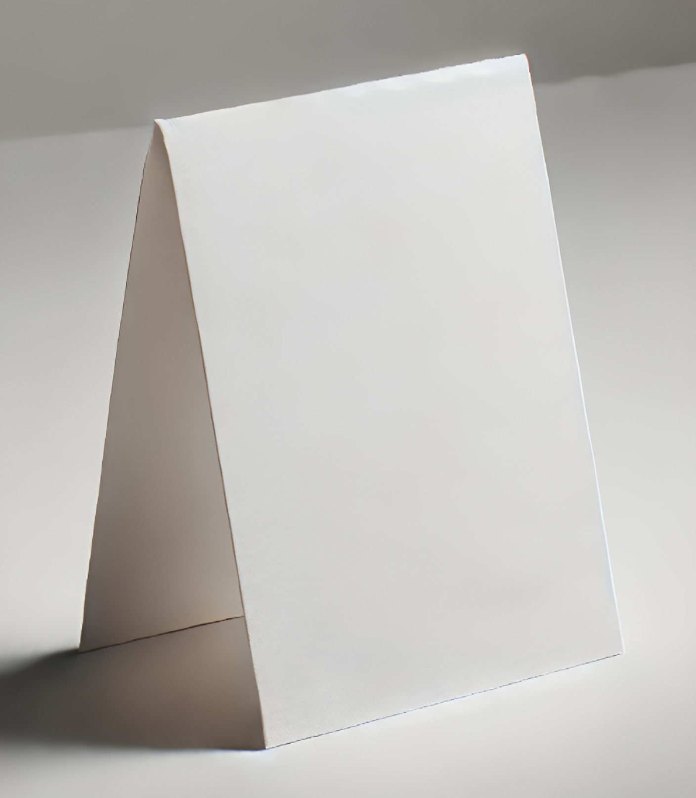 Set of 75 Tabletop Tent Cards 14 cm X 16 cm With Glossy Finish